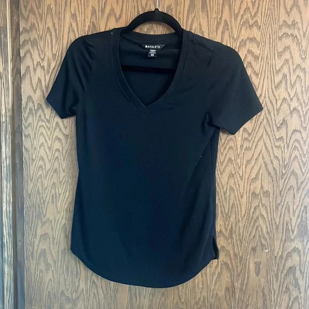 Black Athleta Tee XXS